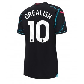 Damen Fußballbekleidung Manchester City Jack Grealish #10 3rd Trikot 2023-24 Kurzarm